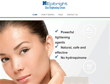 Tablet Screenshot of epibright.com